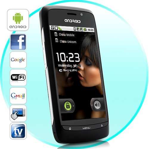 3,6 Polegadas Android 2.2 Smartphone 2 chips